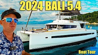 Bali 54 Catamaran Tour and Walk Thru [upl. by Garrek249]