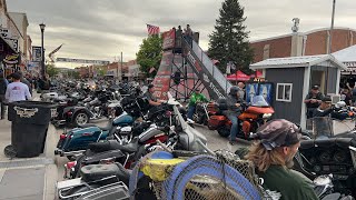 Sturgis Motorcycle Rally 2022 Main St [upl. by Kynthia228]