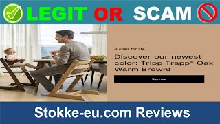 Stokke eu com Reviews  Nov 2024 Beware of Scam Watch Now [upl. by Mcclimans635]