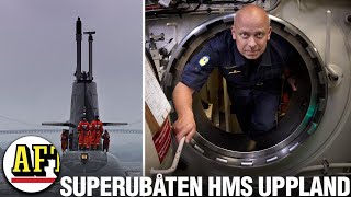 77 meter under ytan – häng med ner till Sveriges modernaste ubåt [upl. by Eicnarf]