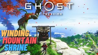 Ghost of Tsushima  How to climb Winding Mountain Shrine  Charm of Izanagi [upl. by Naegem236]