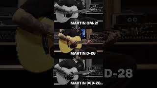 Martin Standard Series Reimagined OM21 VS D28 VS 00028 I Acoustic Guitar Demo [upl. by Ing]