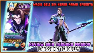 REVIEW SKIN MOSKOV TERBARU MALAH KENAK BANT4Y MUSUH  KEREN BANGET SKINNYA [upl. by Niwrehs]