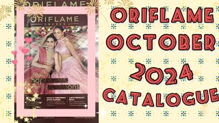 Oriflame October 2024 catalogue  Festive catalogue  New Launches  Makeup [upl. by Schram]