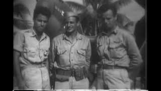 General Twining Congratulates Pilots Guadalcanal full [upl. by Atrim]