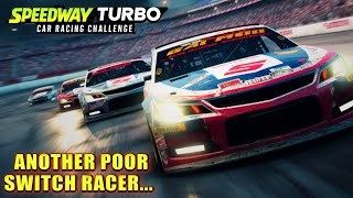 Speedway Turbo Car Racing Challenge  First Look Gameplay Nintendo Switch 4K [upl. by Anilatsyrc983]