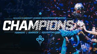 CHAMPIONS  Cloud9 Rocket League at RLCS S6 Finals [upl. by Gulick]