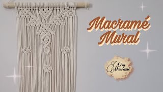 DIY macramé mural 9  Livy Macramé [upl. by Dichy606]