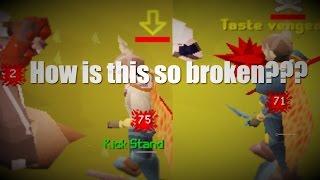 THIS IS SO BROKEN Pk Commentary Runescape 2007 [upl. by Kcired]