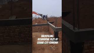 Backfilling residential plot grand City kharian [upl. by Erdreid]