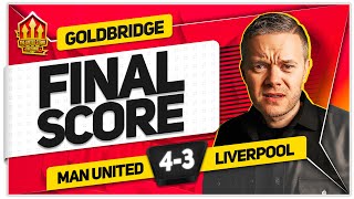 AMAD MAGIC MANCHESTER UNITED 43 LIVERPOOL GOLDBRIDGE Reaction [upl. by Shippee]