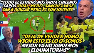 PRENSA CHILENA FVR10SA DISCUTE EN VIVO X EL GOL D ECquotYA NO NOS PRESENTEMOS MEJORquotECU1CHILE0 [upl. by Oner]