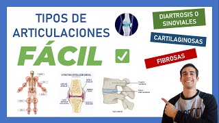 ✅ 2 ARTICULACIONES  QUE SON  TIPOS  CLASIFICACIÓN Facil Rapido Sencillo [upl. by Rehpoitsirhc]