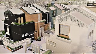 ♥ 6 Estate For Rent ♥ Residential  NO CC   Gallery Art  The Sims 4  STOP MOTION  TymMess [upl. by Akinam]