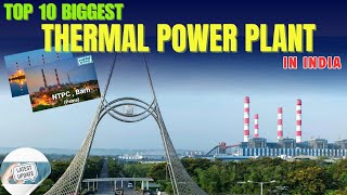 Top 10 Biggest Thermal Power Plants in India  Thermal Power Station [upl. by Derfla]