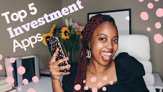 My Top 5 Investment Apps  South African YouTuber [upl. by Ettenim]