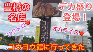 【コウヨウ館】激ウマ！デカ盛りオムライスをコウヨウ館で食べてみた！ [upl. by Crescantia]