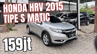 HONDA HRV TIPE S MATIC  UNIT ISTIMEWA HARGA MURAH GARASINAP JOGJA [upl. by Sokil]