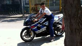 Suzuki GSXR 1000 Burnout Greece [upl. by Veda687]