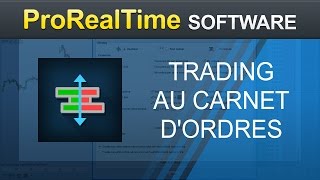 Trading à partir du carnet dordres  ProRealTime [upl. by Oina790]