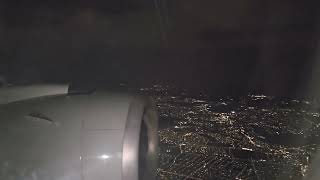 Qatar Airways Airbus A350900 descending over NE London [upl. by Renata450]