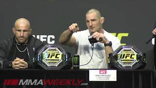 Sean Strickland BASHES Colby Covington over Deceased Father Comments [upl. by O'Toole]