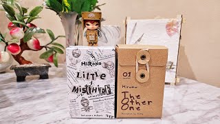 POP MART Hirono The Other One and Little Mischief Series Unboxing  Art Toys [upl. by Hasile607]