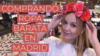 Donde comprar ropa BARATA en Madrid [upl. by Thain]