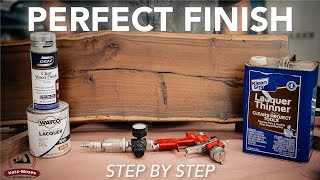 A Woodworkers Guide to PERFECT Finishing  Step by Step and Fixing Common Problems [upl. by Olumor]