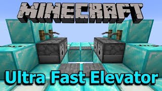 Fastest Elevator in Minecraft [upl. by Ferdy]