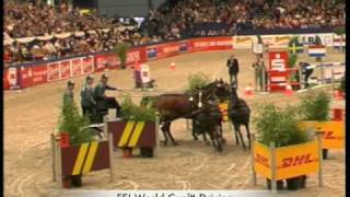 FEI World Cup™ Driving CAIW Leipzig IJsbrand Chardon [upl. by Ielarol]