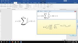 Easiest Way to Type Math Equations in MS Word [upl. by Rab804]