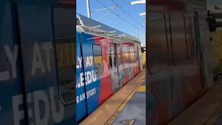 Metro C Line departing AviationCentury Station shorts youtubeshorts fyp [upl. by Obe]