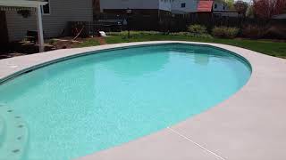 Diamond Brite Ivory Plaster Finish  Pool Plaster Southampton PA [upl. by Eustasius]