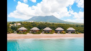 Paradise Beach Nevis  Isle Blue [upl. by Ydissak]