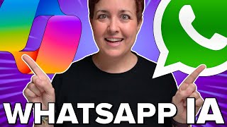 HAZ MUCHO MÁS con tu WhatsApp y la IA de COPILOT [upl. by Alliuqaj]