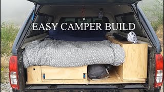 Super Easy Truck Camper Build [upl. by Ansilme]