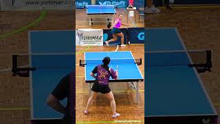 Great Rally 🏓 Short Pips vs Antispin [upl. by Baird]