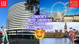 Tour of London’s Most Luxurious Student Accommodation  Urbanest Westminster Bridge [upl. by Giark]