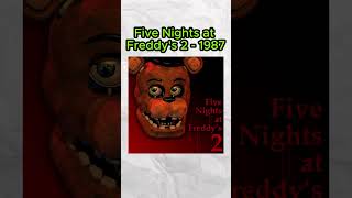 Cronología de FNAF tendencias fivenightsatfreddys [upl. by Kila159]