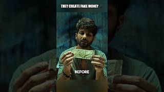 THIS TRAMP PRINTS COUNTERFEIT MONEY AND BECOMES RICH IN AN INSTANT shorts movie movierecap [upl. by Uhthna]