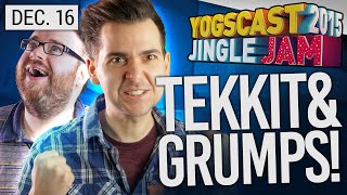 Yogscast Jingle Jam 2015  Dec 16th TEKKIT [upl. by Aniratac]