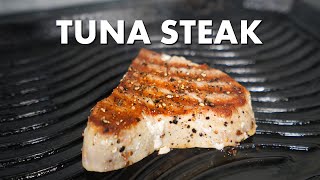 Simple and Easy Grilled Tuna Steak Recipe [upl. by Aneeras]