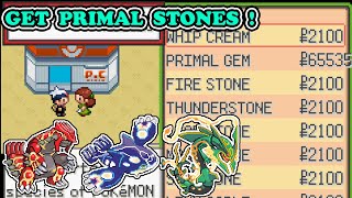 How to obtain Primal Stones in Pokémon Ruby Renev  Ultimate Guide [upl. by Eisnyl671]