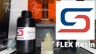 Siraya Tech Tenacious Resin Review FLEXIBLE Resin [upl. by Enairda]