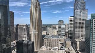 View from Foshay Museum and Observation Deck 20240806 Minneapolis MN 4K HDR [upl. by Buff267]