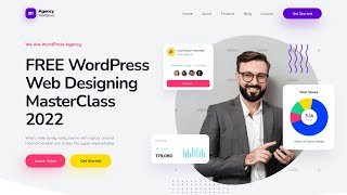 How to Make a WordPress Website for FREE  WordPress Designing MasterClass 2022  Elementor amp Phlox [upl. by Eiralav261]