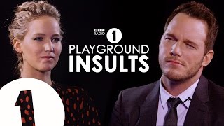 Jennifer Lawrence amp Chris Pratt Insult Each Other  CONTAINS STRONG LANGUAGE [upl. by Tania808]