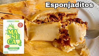 TAMALES DE MASECA EN ADOBOPOROSITOS receta fácil [upl. by Woodward342]