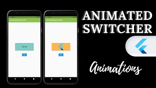 Create Flip Animation at Button Pressed  AnimatedSwitcher  Flutter Animations  Flutter Tutorials [upl. by Isadora]